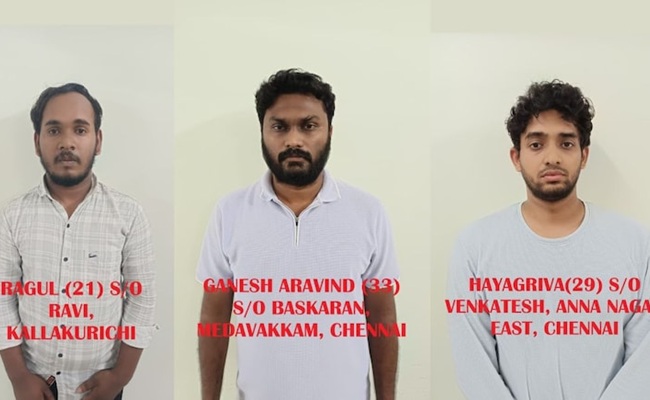 Engineering Students Nabbed in ₹90 Crore Cyber Scam